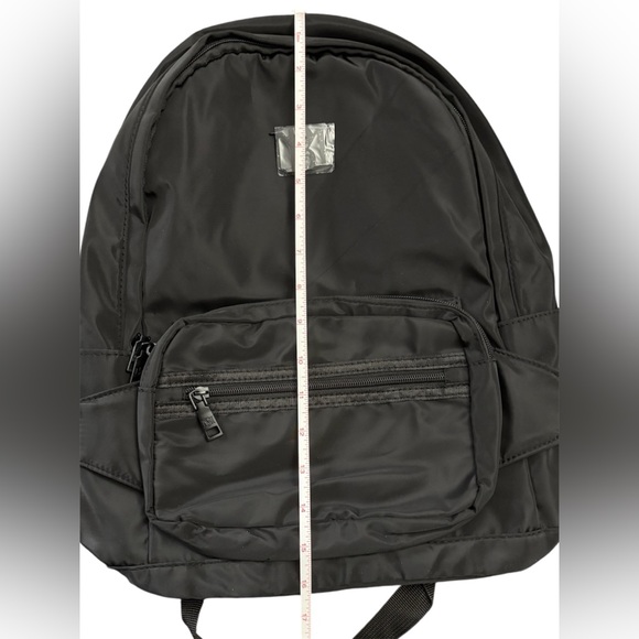 Badgley Mischka Black Nylon Backpack with a detachable fanny pack - Picture 5 of 8